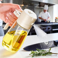 470 ml 2-in-1 Olivenöl Sprühflasche – Glas Ölspender für Küche, BBQ & Airfryer